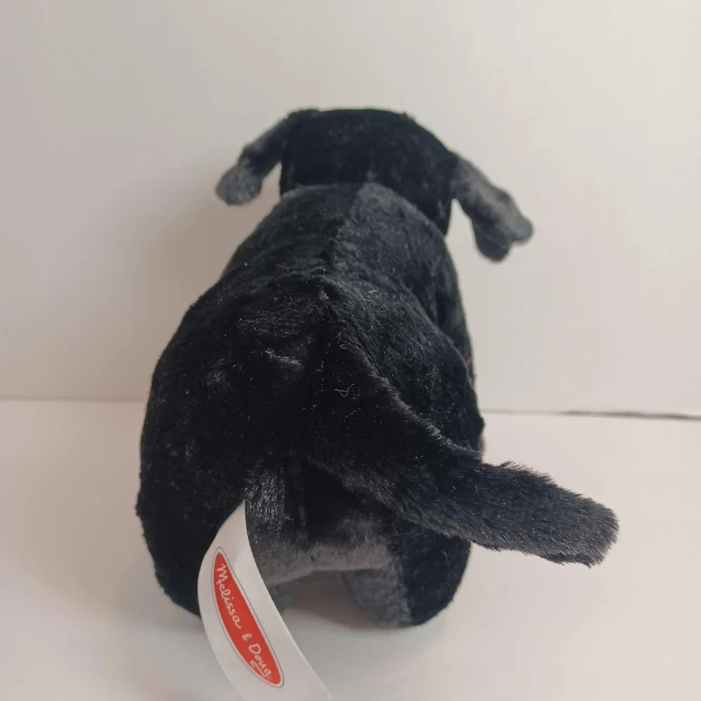 Melissa and Doug Black Lab Dog Pooch Puppy Plush Furry Friend 10